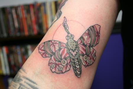 Tattoos - Hawk Moth - 86150